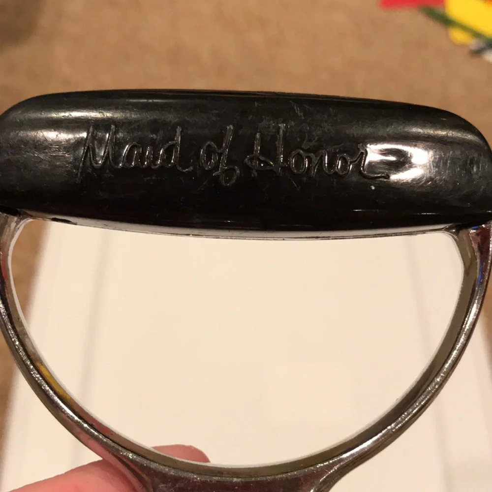 Maid of Honor USA vintage handheld eggbeater stainless steel crank blender EUC
